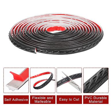 Flexible Wall Molding Trim, Peel and Stick Edge Trim Waterproof Self-Adhesive Wall Trim