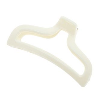 Fishtail Hair Clips for Home White 1 pc