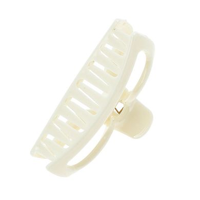 Fishtail Hair Clips for Home White 1 Pc