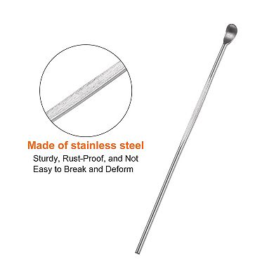 50 Pcs Wax Carving Tool 3" Easy to Hold and Engrave Stainless Steel Sculpting Accessories