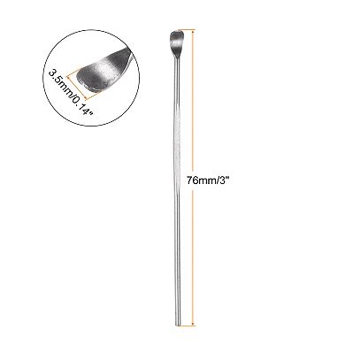 50 Pcs Wax Carving Tool 3" Easy to Hold and Engrave Stainless Steel Sculpting Accessories