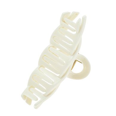 Cable Hair Clips for Home White 1 Pc