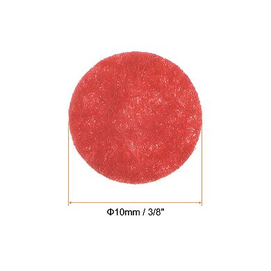 200 Pcs Round Felt Circles, 3/8" Pre Cut Felt Craft Pads Non-Woven Mini Felt Fabric Circles