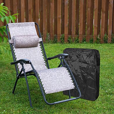 Zero Gravity Chair Cover, 2 Pack Waterproof Outdoor Furniture Recliners Folding Chairs Covers