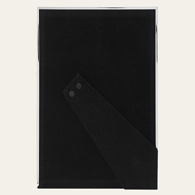 Smooth Metal Picture Frame Photo, Horizontal and Vertical Photo Formats Office Home Tabletop 6"x8"