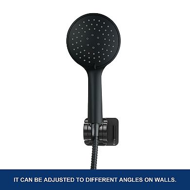 1PC Handheld Shower Head Holder with Hanger Hook, Strong and Adjustable Shower Wand Holder