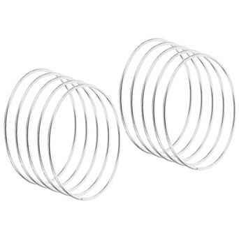 3.9 Inch Dream Catcher Rings, 20 pc Metal Macrame Wreath