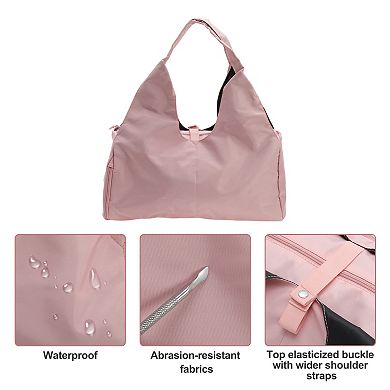 Duffle Bag for Travel Water Resistant with Adjustable Yoga Mat Holder