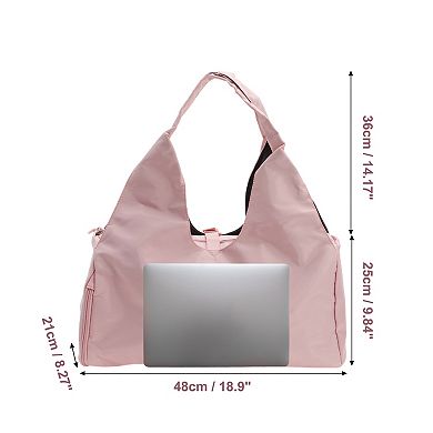 Duffle Bag for Travel Water Resistant with Adjustable Yoga Mat Holder