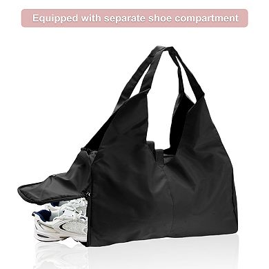 Duffle Bag for Travel Water Resistant with Adjustable Yoga Mat Holder
