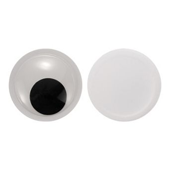 Wiggly Eyes with Self-Adhesive Googly Eyes 8 pc Sticky Wiggle Fake Eyeball Plastic Eyes 3.9"