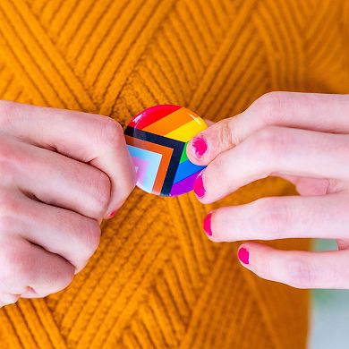 1.3 Inch Button Making Supplies, 200 Pcs Round Badge Blank Button, Button Parts for Button Maker