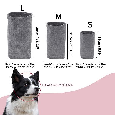 Dogs Calming Headband, Dog Ear Muffs Noise Protection, Dog Calming Hood for Anxiety Keep Warm