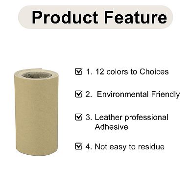 Leather Repair Patch Tape, Leather Repair for Furniture Couch Sofa Car Seats, 62.99"L x 3.94"W