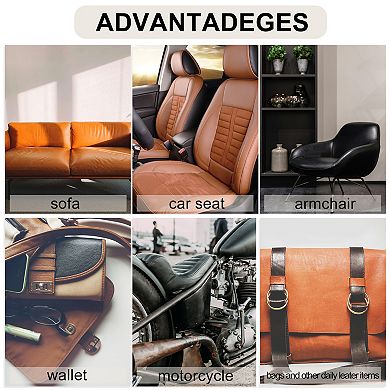 Leather Repair Patch Tape, Leather Repair for Furniture Couch Sofa Car Seats, 62.99"L x 3.94"W
