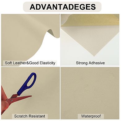 Leather Repair Patch Tape, Leather Repair for Furniture Couch Sofa Car Seats, 62.99"L x 3.94"W