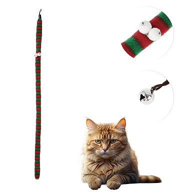 Snake Shape Cat Wand Replacement for Pet Interactive, Cat Wand Refill Attachments