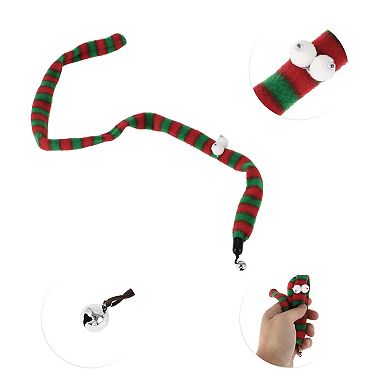 Snake Shape Cat Wand Replacement for Pet Interactive, Cat Wand Refill Attachments
