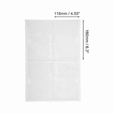 Self Adhesive Index Card Pockets, Label Holder with Top Open, Label Pockets for Index Cards 20 Pcs