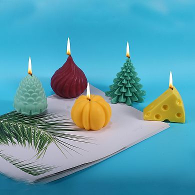 Candle Mould Silicone Candle Mould Cube Silicone Moulds 3D Candle Soap Silicone Moulds