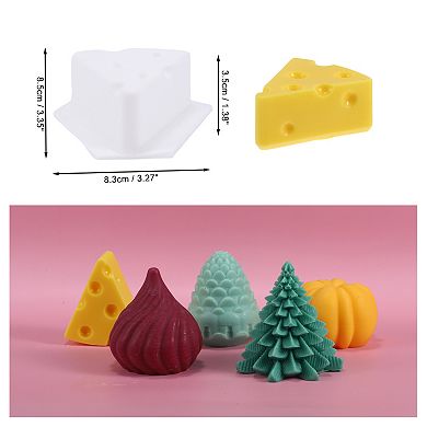 Candle Mould Silicone Candle Mould Cube Silicone Moulds 3D Candle Soap Silicone Moulds