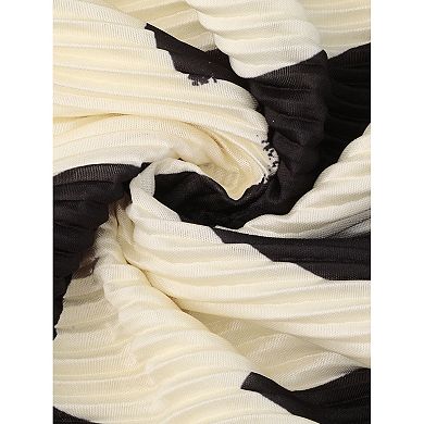 Plus Size Skirts for Women Trendy Summer Print Pleated High Waist Business Casual A-Line Midi Skirt