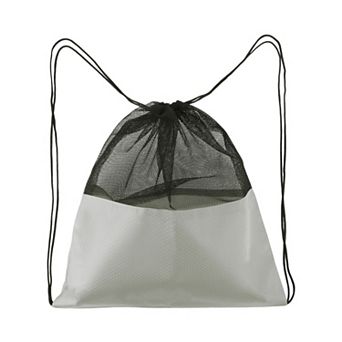 Drawstring Backpacks Adjustable, Mesh Ball Bag for Football Basketball Volleyball Sports Bag