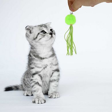 2 Pcs Cat Wand Replacement Cat Wand Refill Attachments for Cats