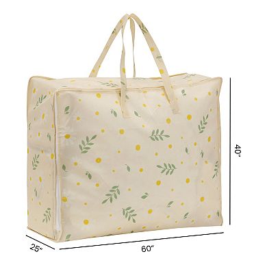 2 Pcs Storage Bags, Moving Bags for Organizing Clothing, Closet Organizers with Handles