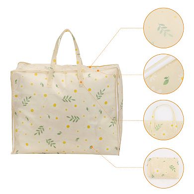 2 Pcs Storage Bags, Moving Bags for Organizing Clothing, Closet Organizers with Handles