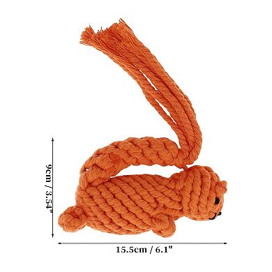 Puppy Teethings Chewer, Dog Chew Rope, Durable Braided Cotton Teeth Cleaning Rope for Cats Dogs