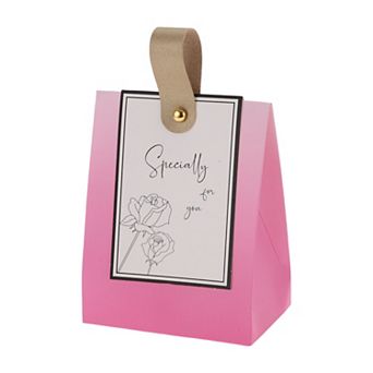 20 pc Gift Boxes, Candy Gift Boxes with Handle, Favour Boxes, Paper Gift Boxes 3.94"x2.56"x5.12"