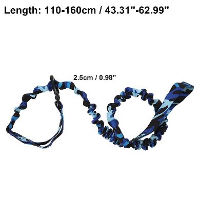 Dog Leash, Double Handle Elastic Rope, for Small Medium Large Dogs, Length 110-160cm Diameter 0.98"