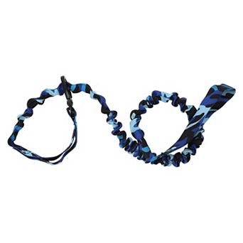 Dog Leash, Double Handle Elastic Rope, for Small Medium Large Dogs, Length 110-160cm Diameter 0.98"