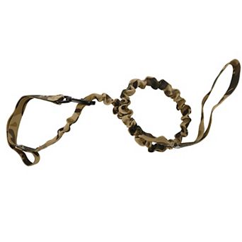 Dog Leash, Double Handle Elastic Rope, for Small Medium Large Dogs, Length 110-160cm Diameter 0.98"