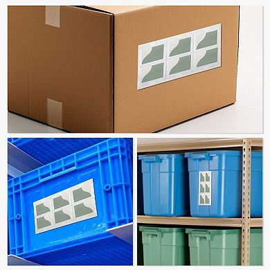 Self Adhesive Index Card Pockets, Label Holder with Top Open, Label Pockets for Index Cards 30 Pcs