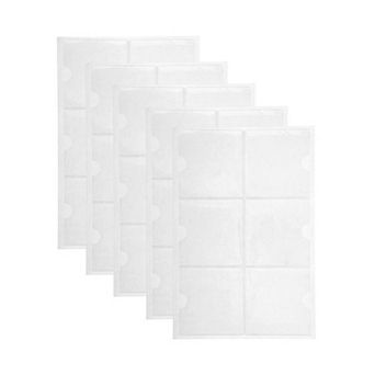 Self Adhesive Index Card Pockets, Label Holder with Top Open, Label Pockets for Index Cards 30 pc