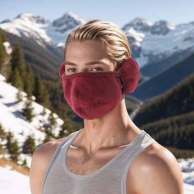 Two-in-one Face Mask Windproof Balaclava for Cycling 1 Pc
