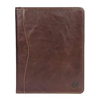 Executive Leather Document Folder by Aaron Leather Goods A4 Organizer