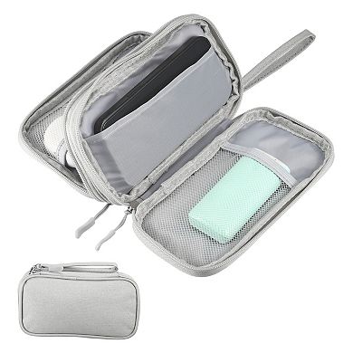Electronic Organizer, Travel Cable, Electronic Accessories Storage Case, 7.48"x2.36"x4.33"