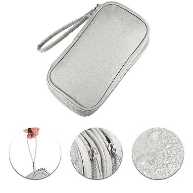 Electronic Organizer, Travel Cable, Electronic Accessories Storage Case, 7.48"x2.36"x4.33"