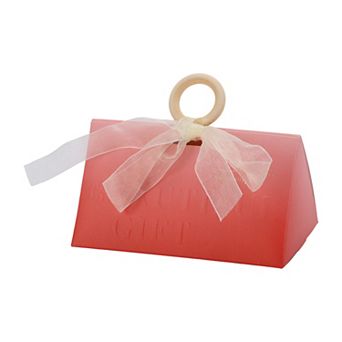 20 pc Gift Boxes, Candy Gift Boxes with Ribbons and Wood Rings 5.12"x2.91"x2.56"