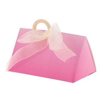 20 pc Gift Boxes, Candy Gift Boxes with Ribbons and Wood Rings 5.12"x2.91"x2.56"