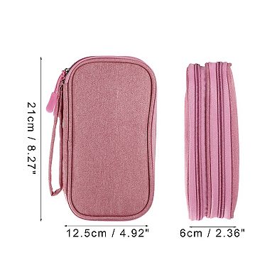 Electronic Organizer, Travel Cable, Electronic Accessories Storage Case, 8.27"x2.36"x4.92"