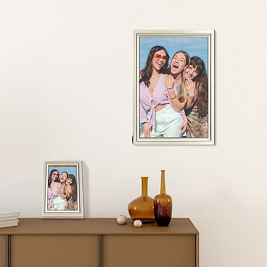 Wall Picture Frames for Wall or Tabletop, Modern Rectangle Photo Frame Display for Home Decor 6"x8"