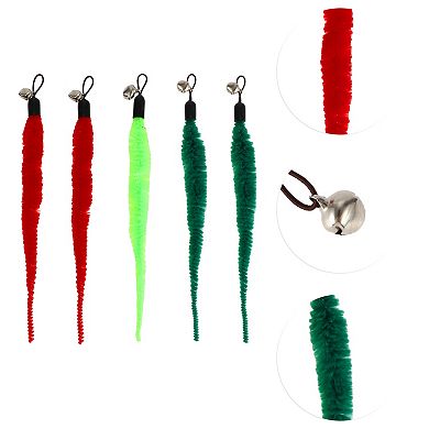 5 Pcs Cat Wand Replacement for Interactive Cat Wand Refill Attachments