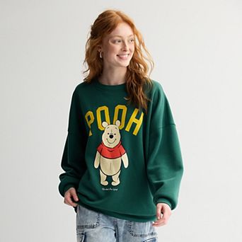 Disney's Winnie The Pooh Cute Pose Juniors' Graphic Pullover