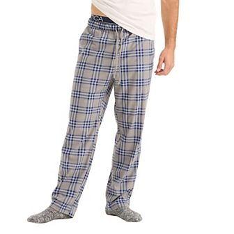 Men's Nautica Cozy Fleece Plaid Pajama Pants