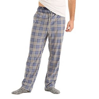 Men's Nautica Cozy Fleece Plaid Pajama Pants