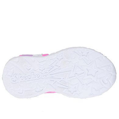 Skechers Unicorn Charmer Lil Heart Sparkles Toddler Girls' Sneakers